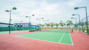 Sân tennis khu đô thị vạn phúc