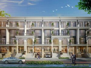 Mẫu nhà lô T5- khu đô thị vạn phúc