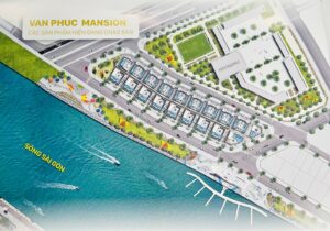 Sơ đồ biệt thự mansion vạn phúc city