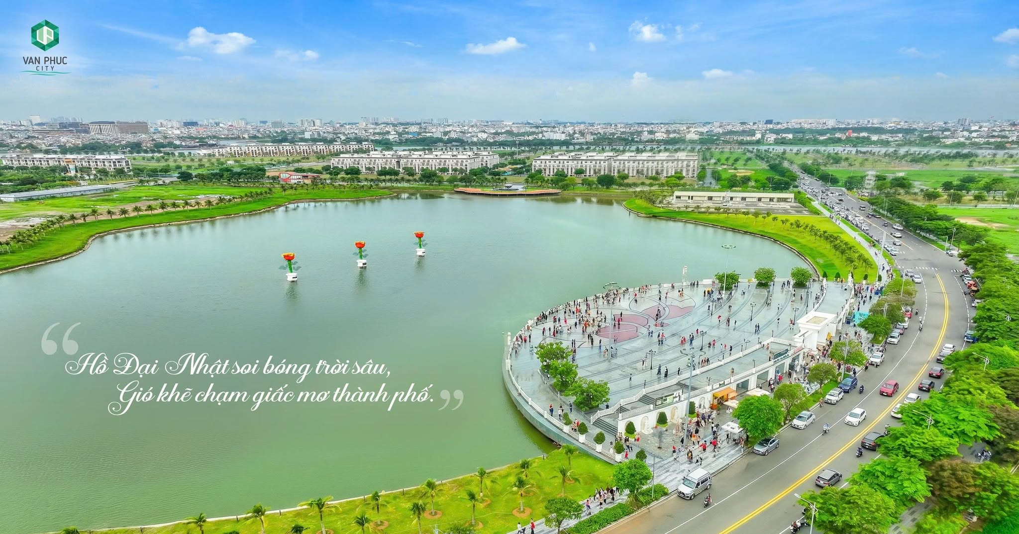 Hồ Đại Nhật tại Khu đô thị Vạn Phúc City