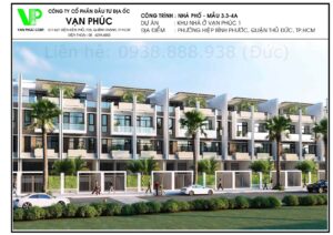 Mẫu nhà 5m khu đô thị Vạn Phúc mẫu 6