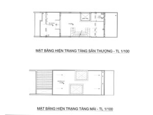 Thiết kế nhà phố Vạn Phúc City sân thượng